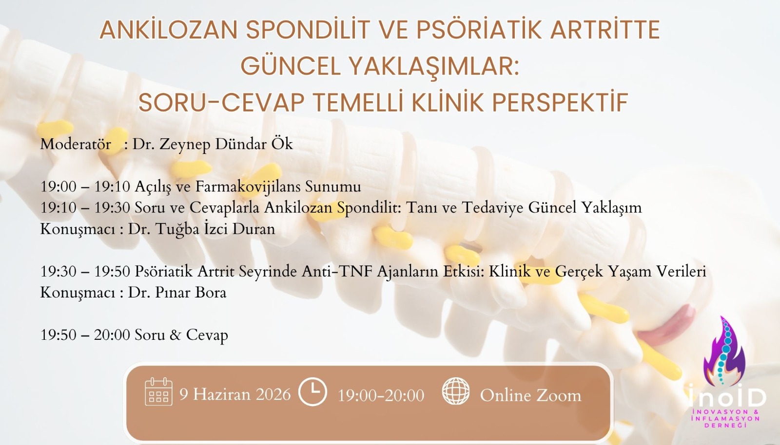 Ankilozan Spondilit Ve Psöriatik Artritte Güncel Yaklaşimlar: Soru-Cevap Temelli Klinik Perspektif
