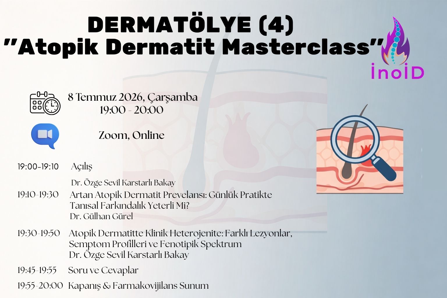 DERMATÖLYE (4) ''Atopik Dermatit Masterclass''