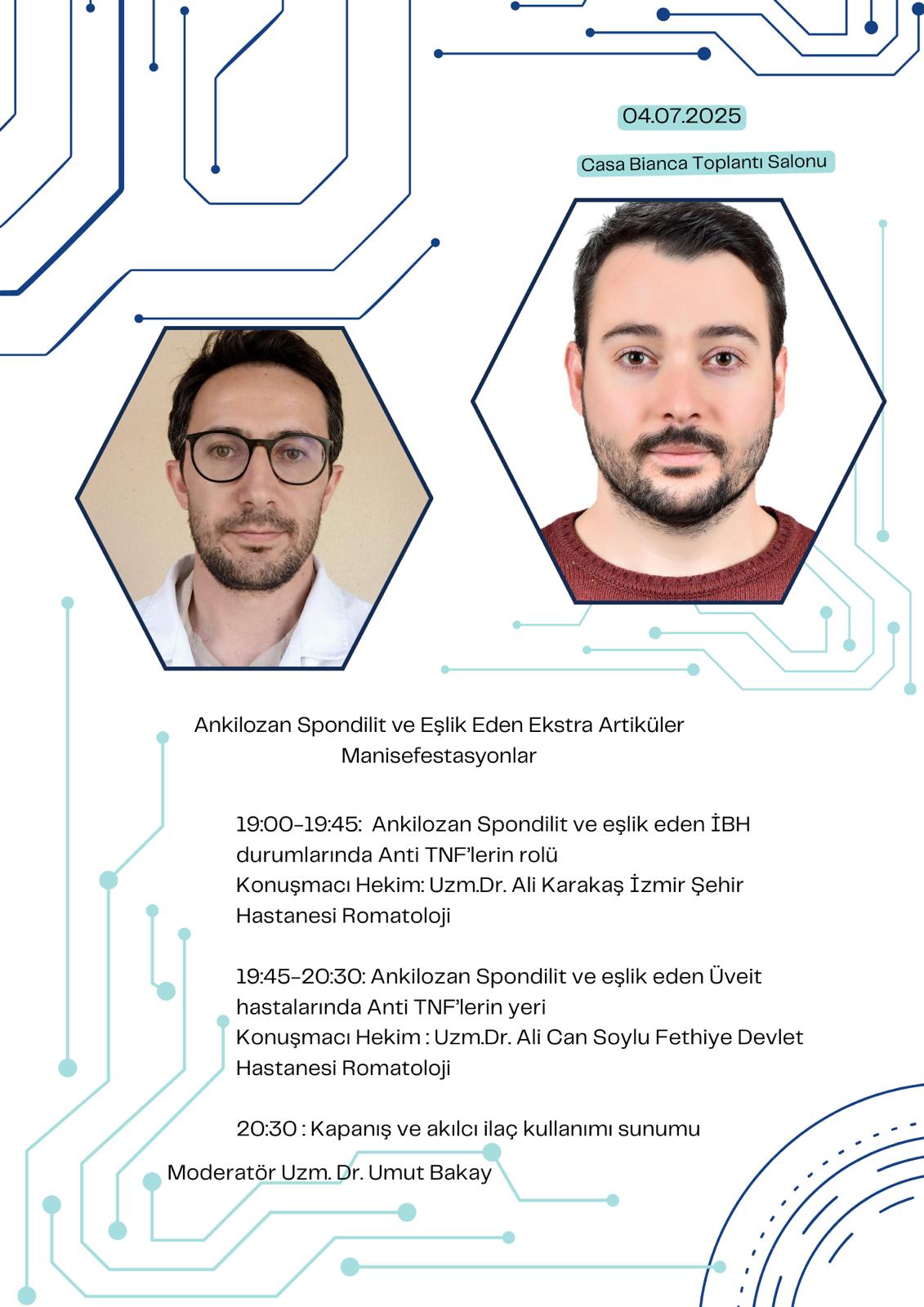 Ankilozan Spondilit ve Eşlik Eden Ekstra Artiküler Manisefestasyonlar