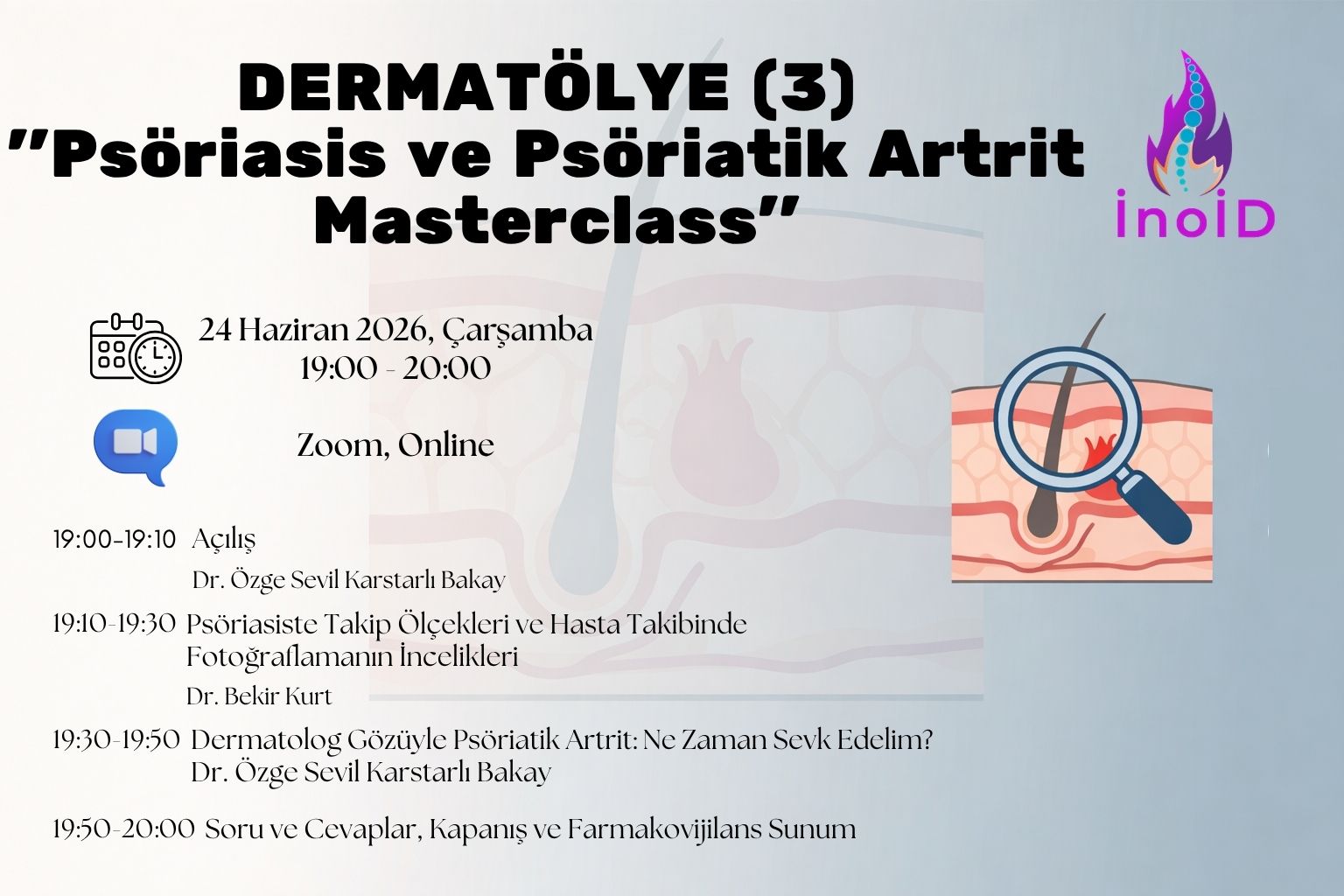 DERMATÖLYE (3) ''Psöriasis ve Psöriatik Artrit Masterclass''