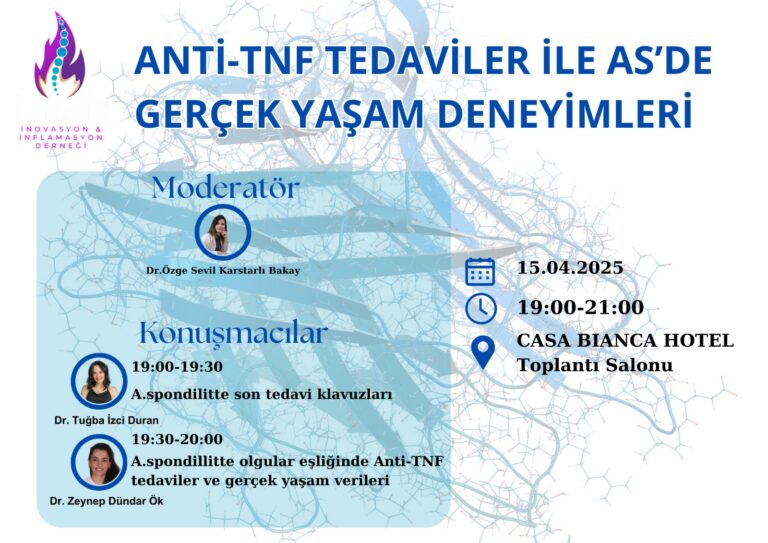 Anti-Tnf Tedaviler İle As’de Gerçek Yaşam Deneyimleri